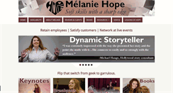 Desktop Screenshot of hopespeaking.com